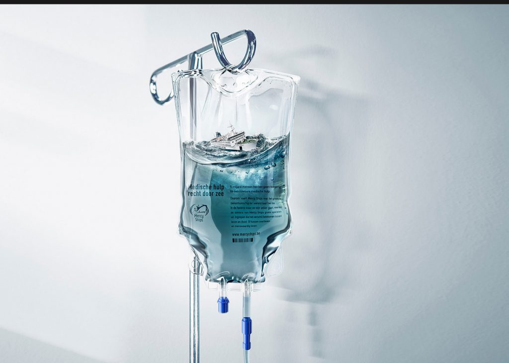Ivy with fluids