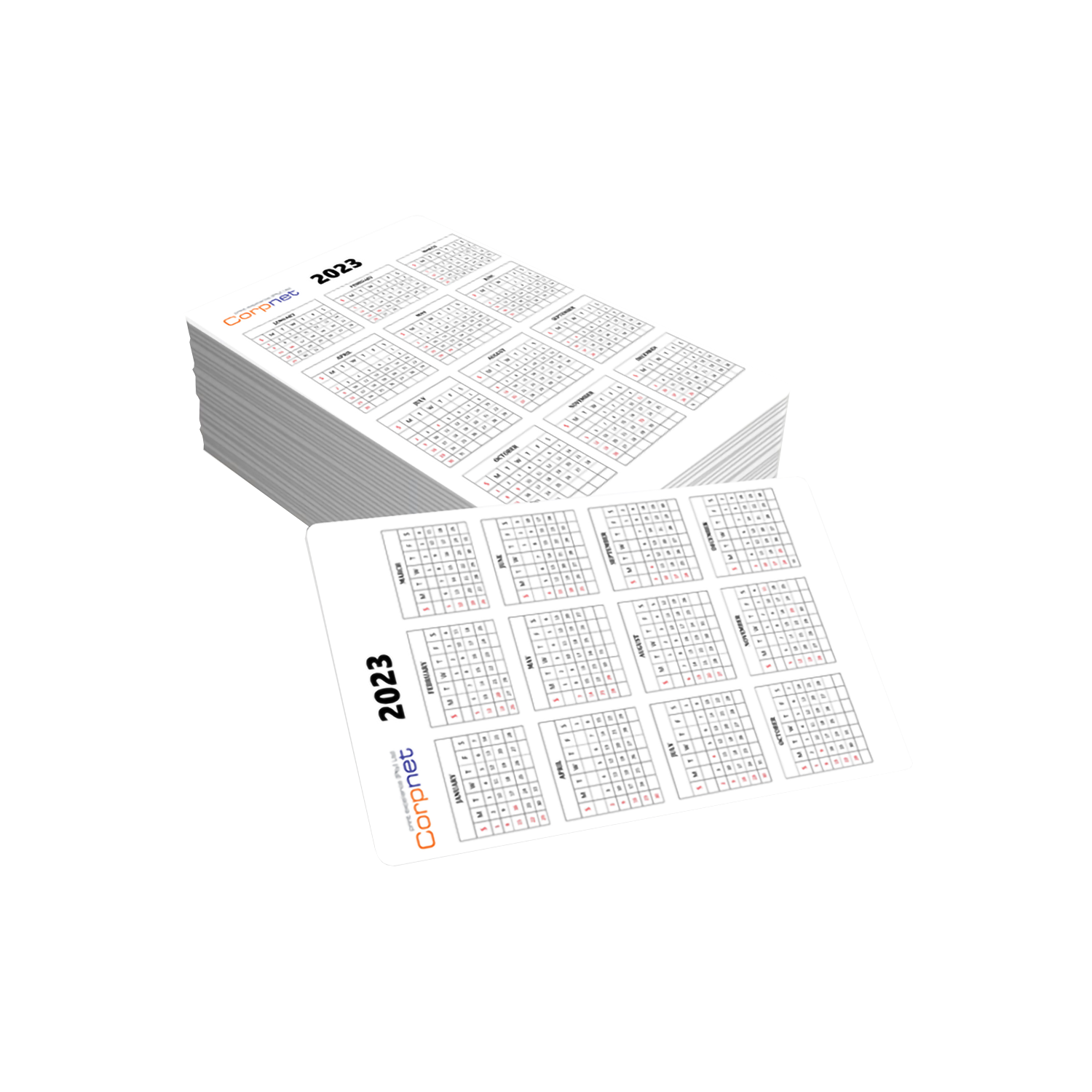 Pocket Calendars - Crafted by Corpnet Print Excellence